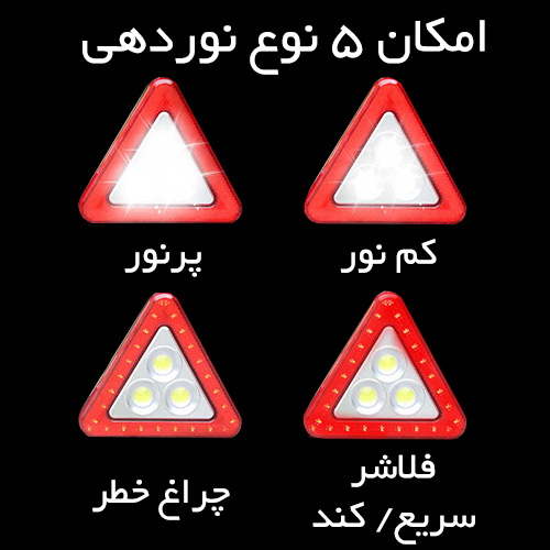 چراغ اضطراری هایسین مدل hs-8017