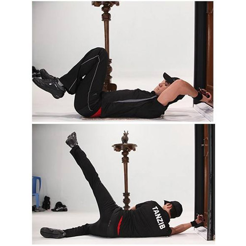 میل دراز و نشست تن زیب مدل Sit-Up Bar